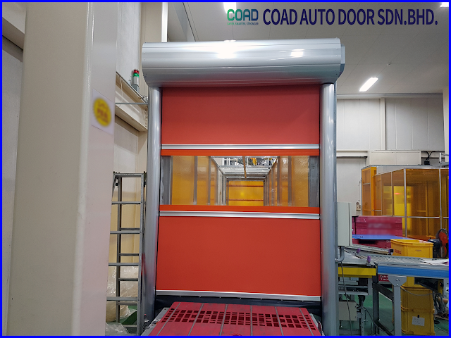 COAD, High Speed Door, INDONESIA, INDUSTRIAL DOOR, JAPAN, KOREA, MALAYSIA, Pintu Berkelajuan Tinggi, pintu pvc, PVC Roller Shutter Door, THAILAND, VIETNAM, シート製高速シャッター