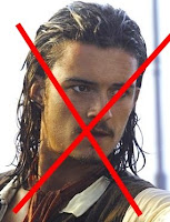 Orlando Bloomb as Will Turner