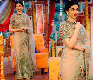 Deepika Padukone In Saree