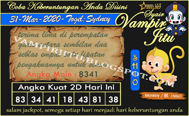  vampir jitu merupakan blog prediksi togel sydney 100% pasti akurat.