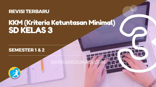 KKM (Kriteria Ketuntasan Minimal) SD Kelas 3 Semester 1 dan 2 Kurikulum 2013 Revisi Terbaru