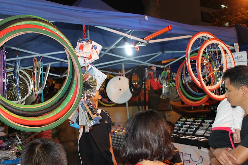 Basikal Jualan Pasar Malam