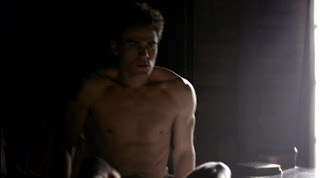 Paul Wesley Shirtless on Vampire Diaries