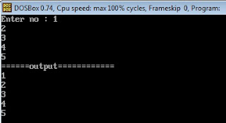 WAP to Show Array Element Entered by User.