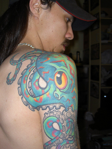 Popular Octopus Tattoo Designs