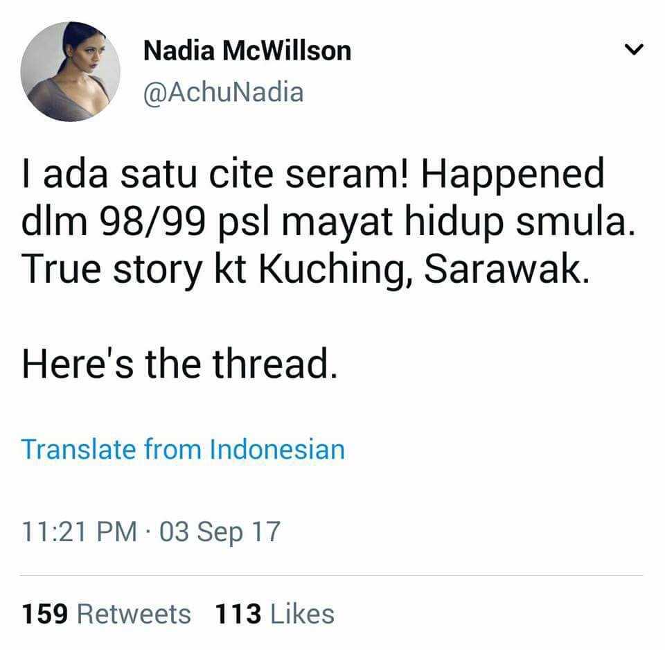 Wanita Ini Kongsi Kisah Benar Cerita Seram Mayat Hidup 