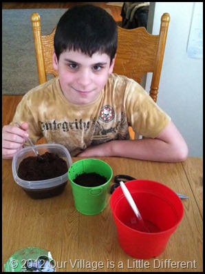 Planting Seeds During Homeschool