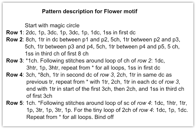 flower free crochet pattern