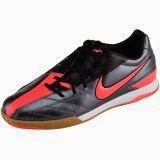 Sepatu Futsal Nike T90 Shoot IV IC - Dark Grey Red Black