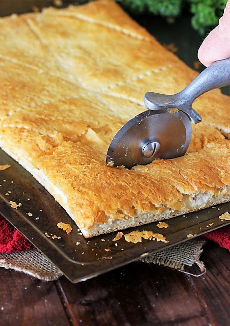 Cutting Bacon Crescent Bites With a Pizza Cutter Image