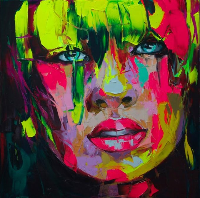 Francoise Nielly lives in a world of images.