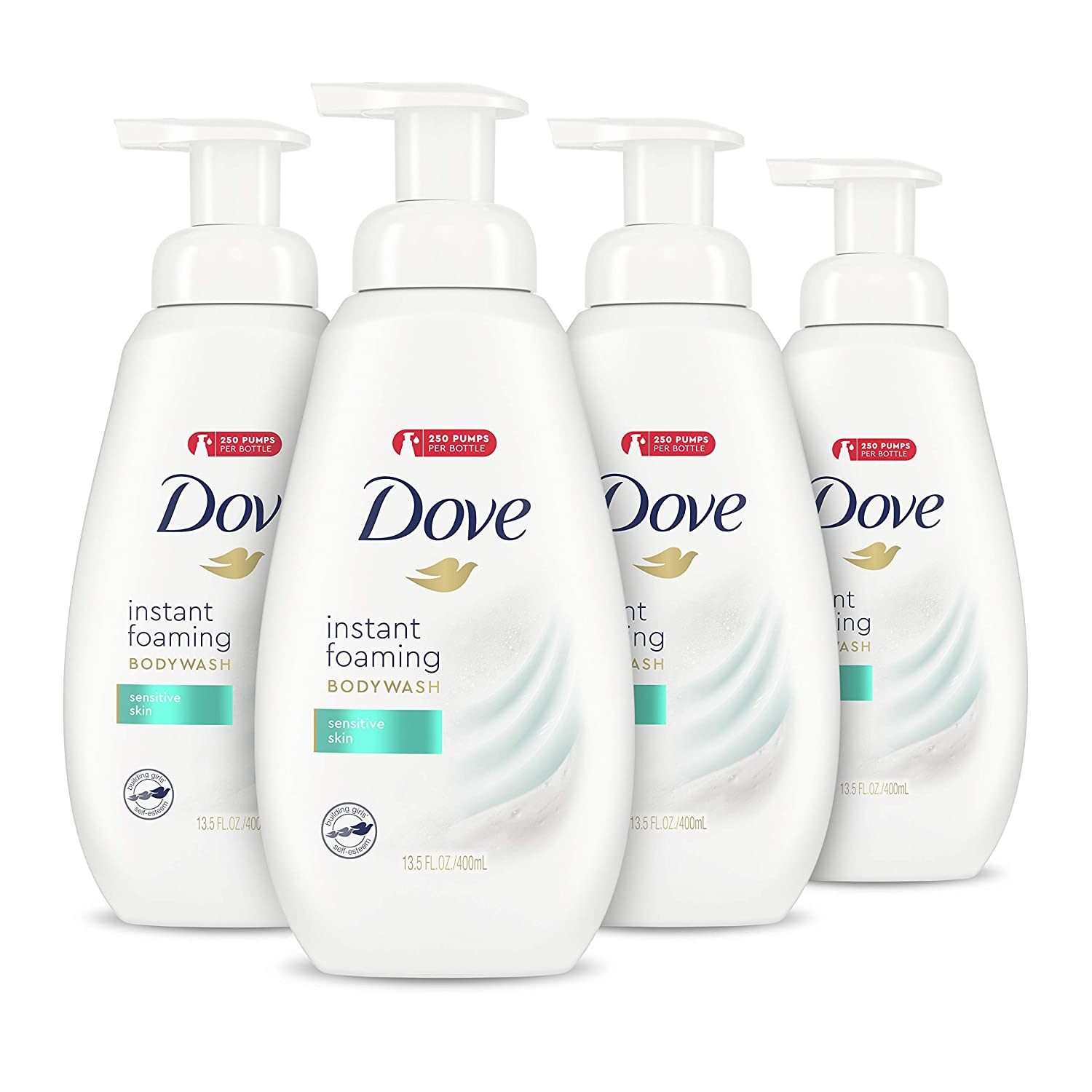 Dove Instant Foaming Body Wash, 18 best moisturizer for dry skin body wash