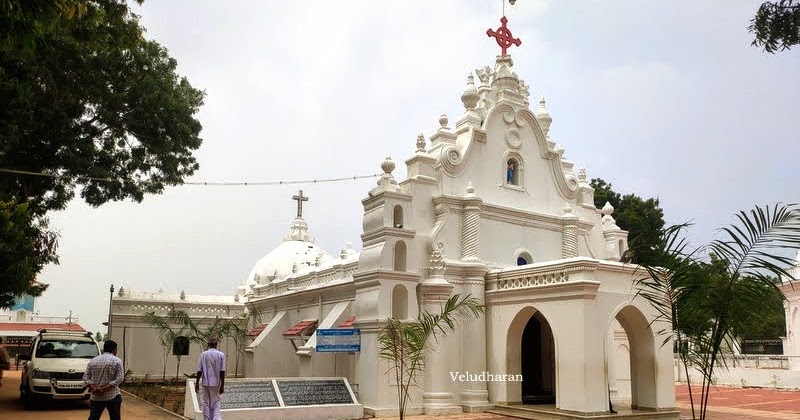 St. John De Britto Shrine / St. Arulanandar Church, Oriyur, Ramanathapuram District, Tamil Nadu. 