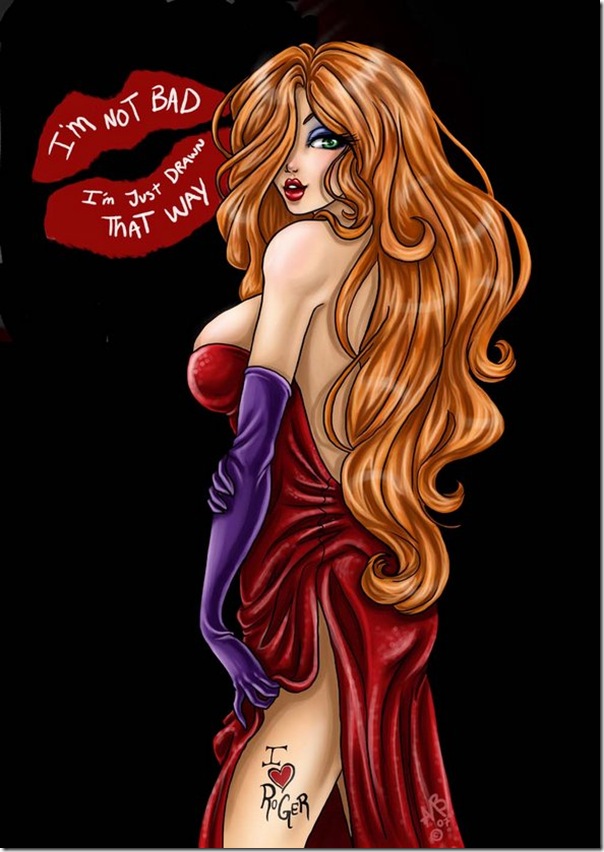 Jessica Rabbit a personagem mais sensual da Disney (3)