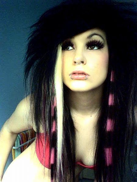 Emo hairstyles trend