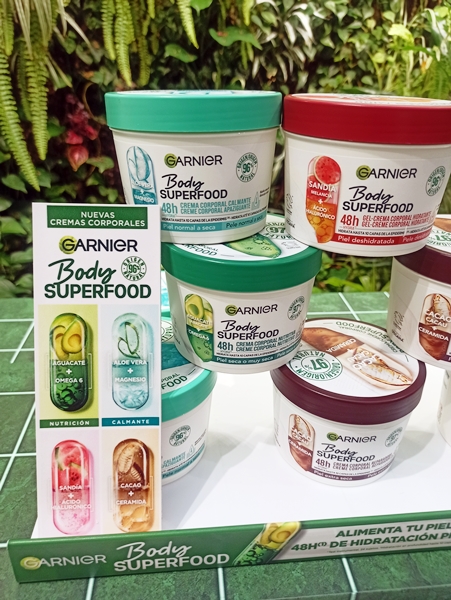 Garnier Body Superfood gama