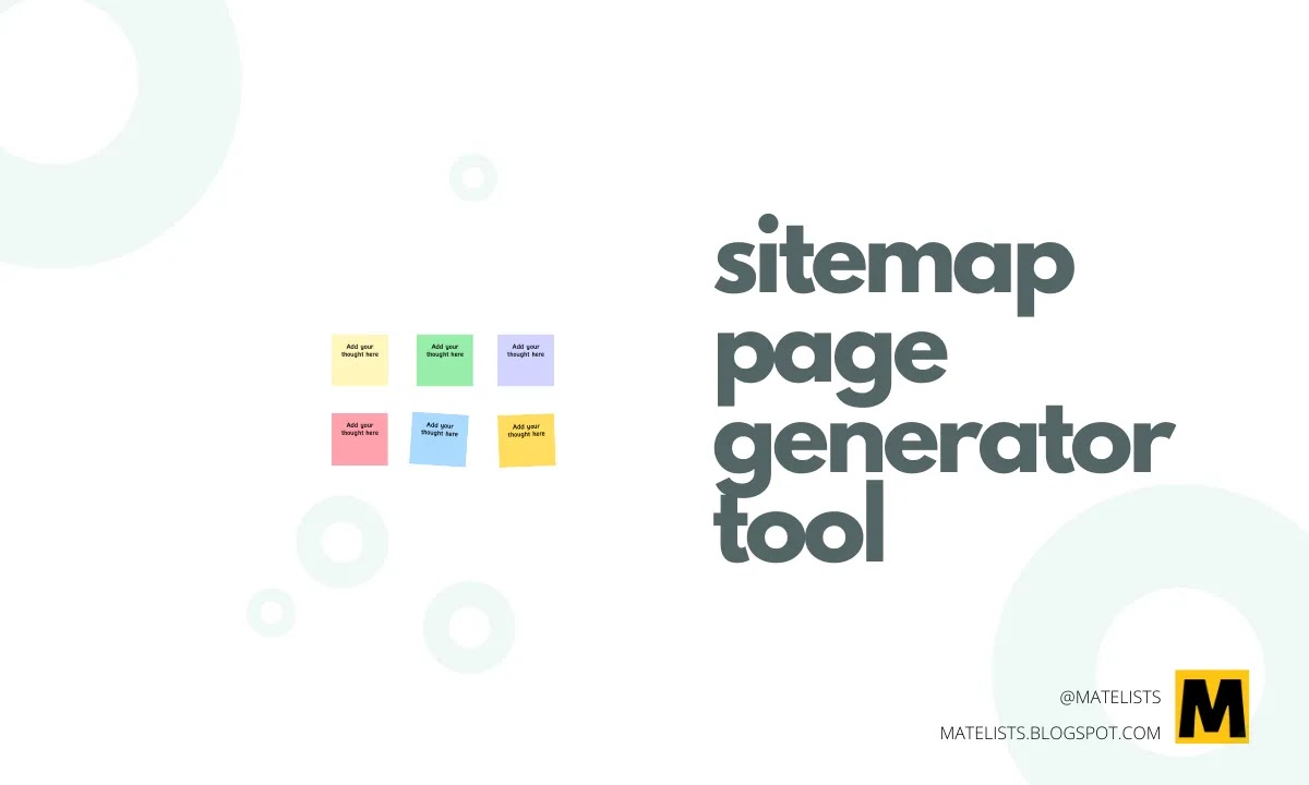 Sitemap Page Generator