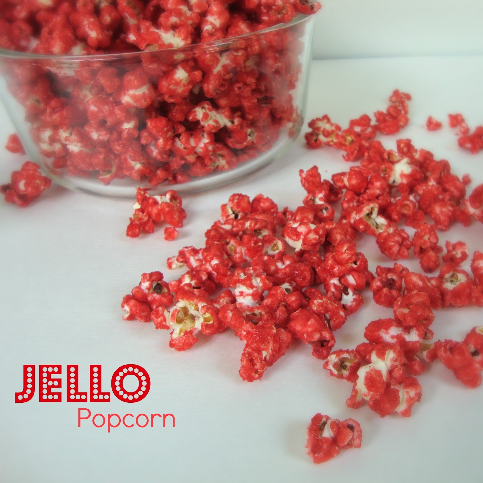 popcorn  Cotton Chocolate recipe and Popcorn Popcorn , jello Butter Popcorn Cherry colored Candy