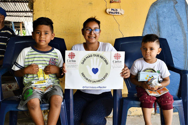 FUNDACIONES Y ONG DE VALENCIA HICIERON ENTREGA DE DONATIVOS EN LAS PARROQUIAS ANTONIO DÍAZ Y LAS MERCEDES