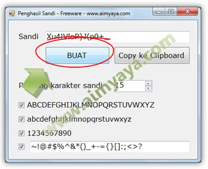 Membuat sandi yang besar lengan berkuasa dan sulit ditebak dengan password generator  Cara Membuat Password yang Kuat,Bagus+Sulit Ditebak