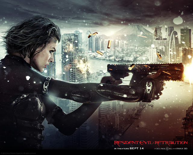 Resident Evil: Retribution PowerPoint background 01