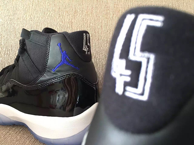 Air Jordan 11 Space Jam 378037-003 Detailed Images