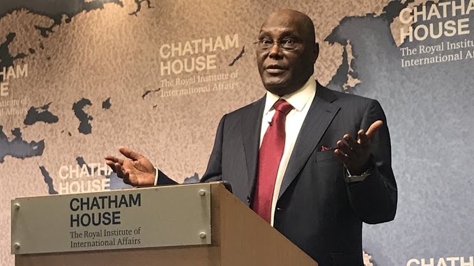 CHATHAM HOUSE SPEAKS ON WHY ATIKU DID NOT ATTEND LIKE TINUBU, PETER OBI