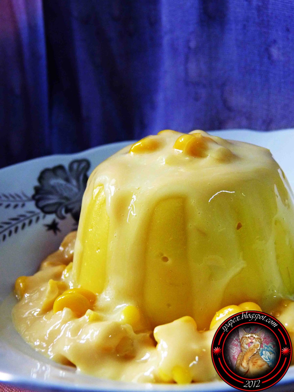 Syapex kitchen: Puding Jagung Lemak Manis