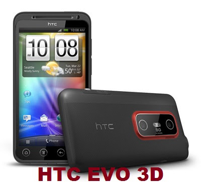 hp, smartphone, handphone, cellphone, mobile phone, htc evo 3d