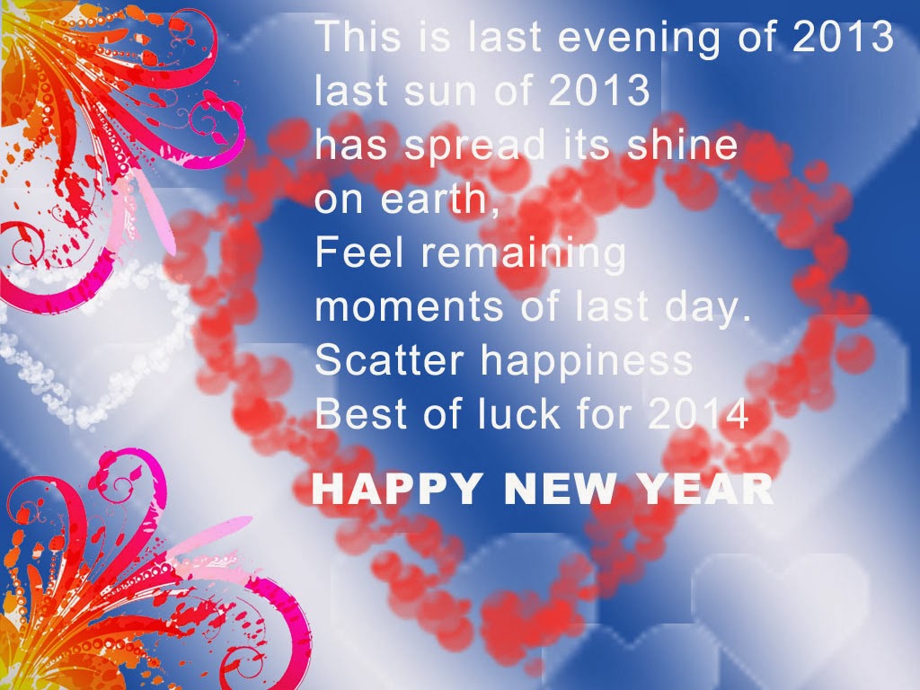 Happy New Year 2014 Wishes HD Wallpaper Free