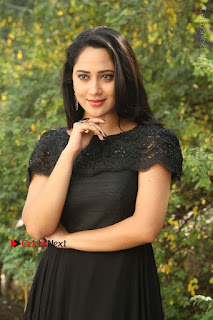 Actress Miya George Latest Po Gallery in Black Gown  0017.JPG