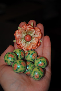 Beads and Flower