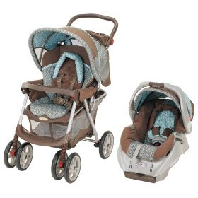 graco metrolite travel system stroller in pattern