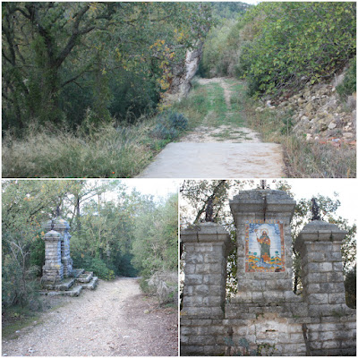 SANT MAGÍ DE LA BRUFAGANYA A LA BISBAL DEL PENEDÈS PR-C-224 AMB VARIANTS, cami entre el Santuari de Sant Magí de la Brufaganya i la Capella de les Fonts