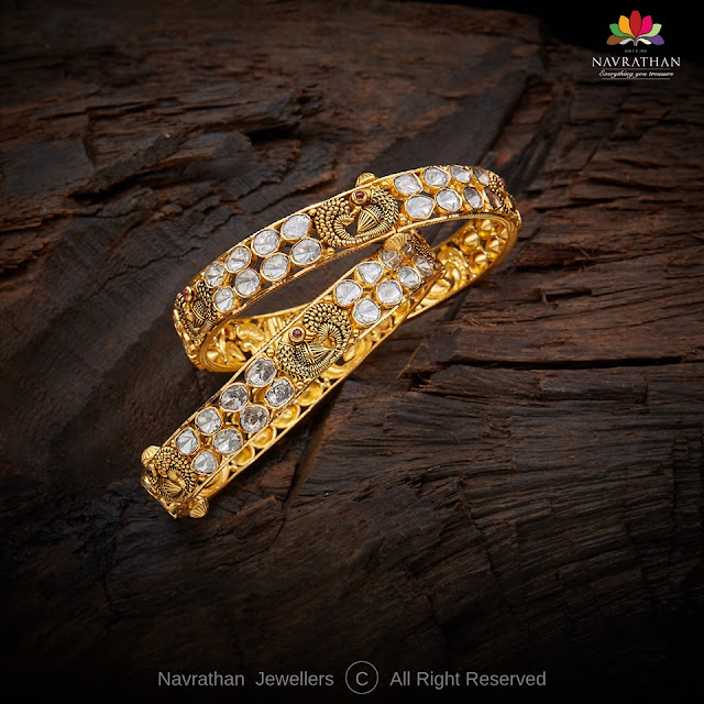 Trendy Bangles from Navrathan Jewels