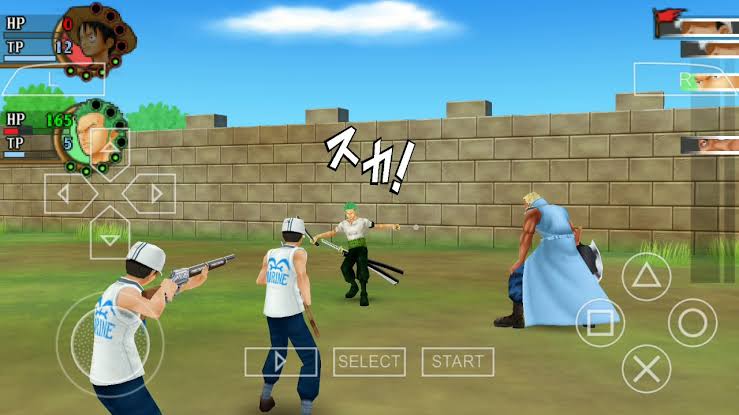 Download One Piece Romance Dawn PPSSPP Iso/Cso