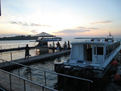 Sunset Time in pulau putri