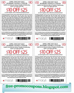 Free Printable Macy's Coupons