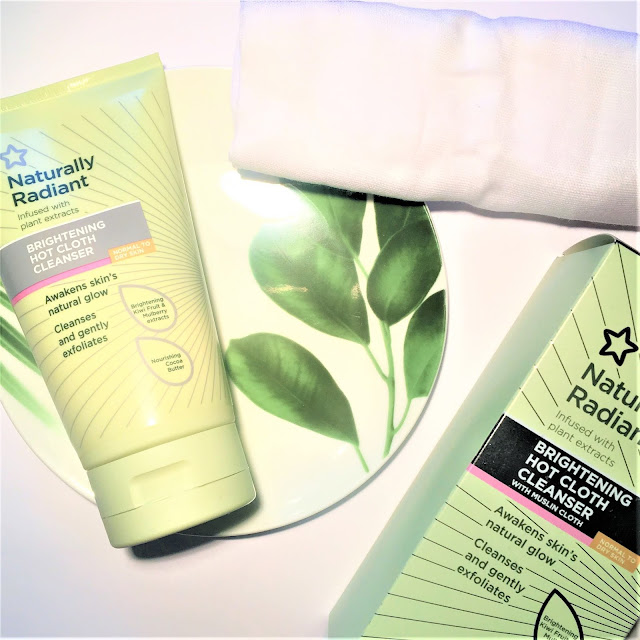 Superdrug Naturally Radiant Brightening Hot Cloth Cleanser