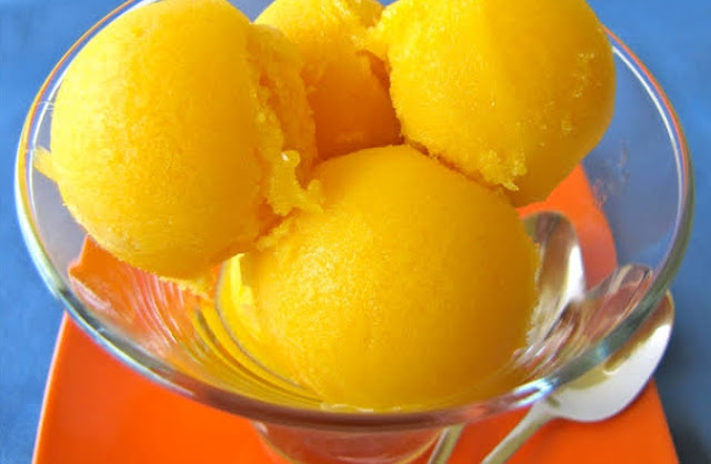 DELICIOUS CREAMY MANGO SORBET MAY 18,2021