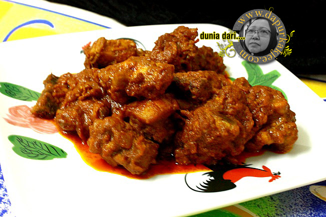 Kari Ayam Kering Ala Rendang