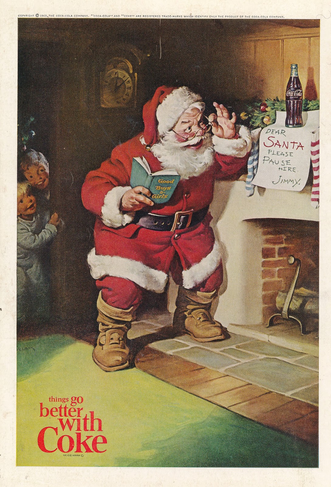 SANTA CLAUS AND COCA COLA