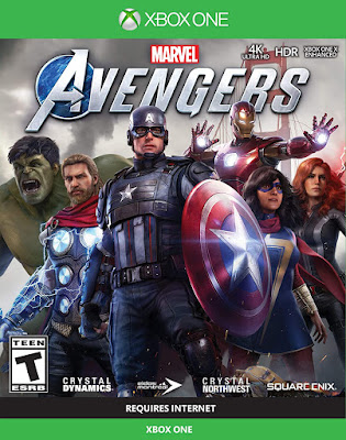 Marvels Avengers Game Cover Xbox Standard