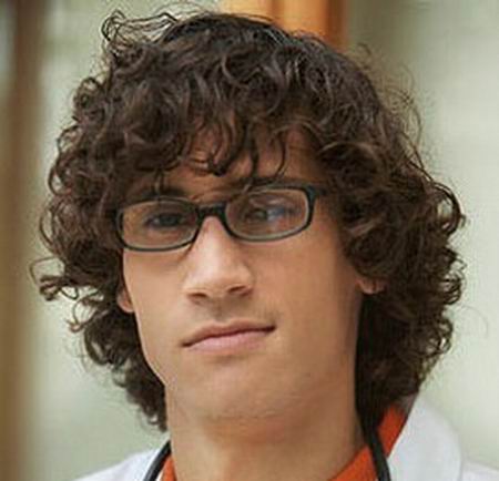 hairstyles for curly thick hair men