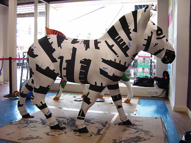 martin davey illustration zany Zebra
