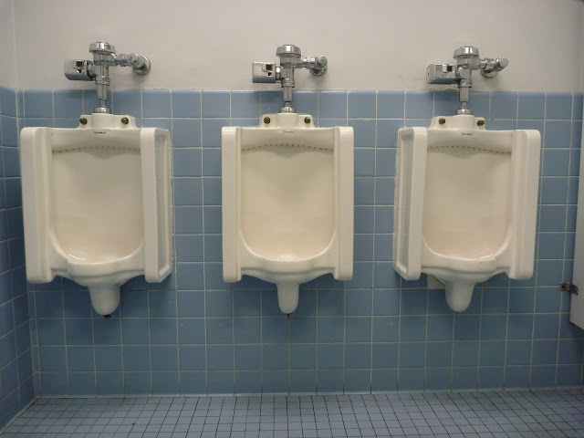 three urinals