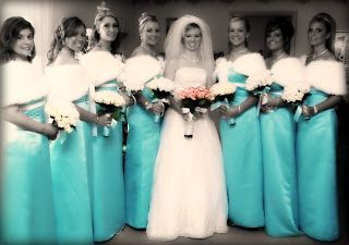 Perfect Tiffany Blue Bridesmaid Dresses Photos