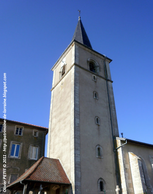 HOUDREVILLE (54) - L'église paroissiale Saint-Epvre 