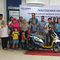 BANK MANDIRI AREA RANTAUPRAPAT SERAHKAN UNIT SEPEDA MOTOR