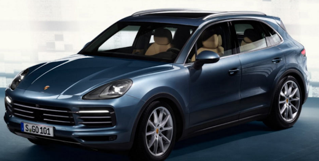 2018 Porsche Cayenne Surfaces Early With An Evolutionary Design - with Larger Air Intakes